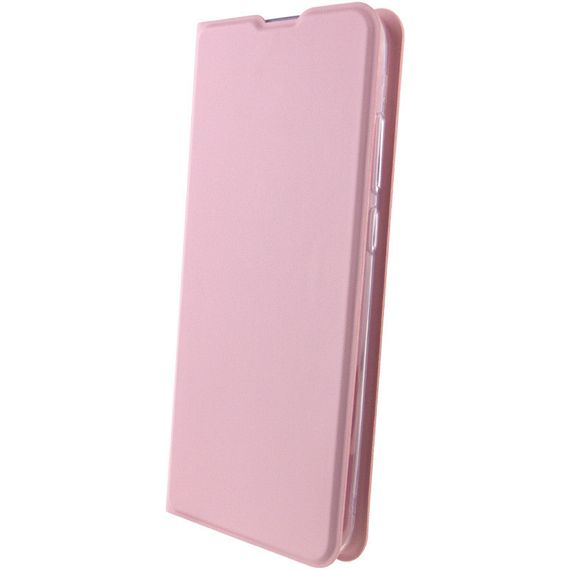 Шкіряний чохол-книжка GETMAN Elegant (PU) для Samsung Galaxy A04e Штучна шкіра, Слот для візитки, Рожевий | Зображення 5