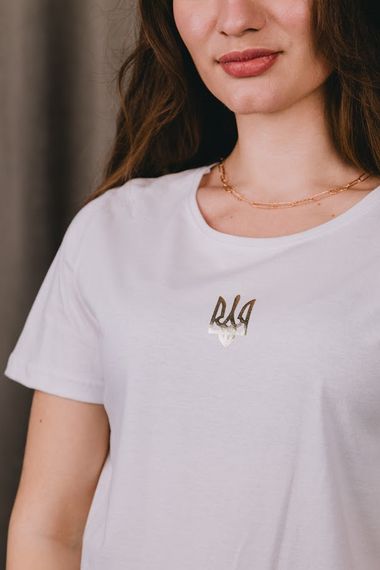 Футболка жіноча Носи своє 44 Білий (p-9933-164475) | Зображення 6