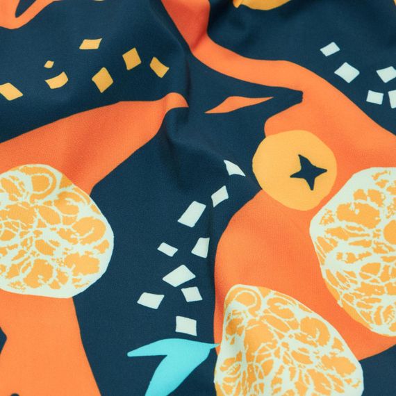 Шорти для плавання довгі 100 Hotu для хлопців помаранчеві - 10-11 р 141-50 см | Зображення 3