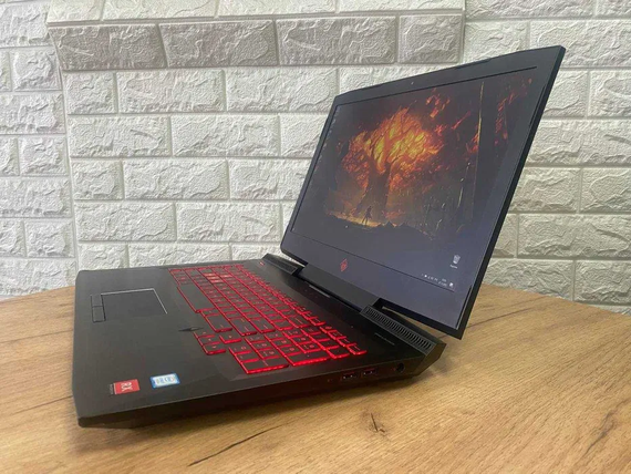 Ноутбук HP Omen 17-an012dx 17.3"FHD/IPS/i7 7700HQ/16/SSD256+HDD1Tb/RX580-8Gb | Зображення 2