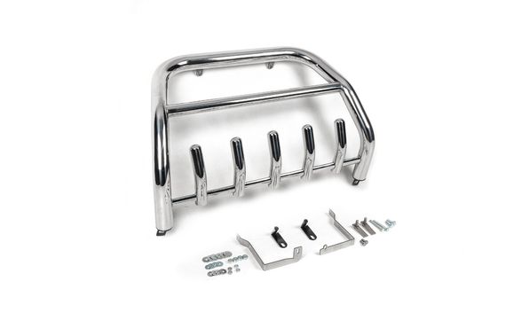 Кенгурятник WT003 (нерж.) для Kia Sportage 2004-2010 гг | Зображення 6