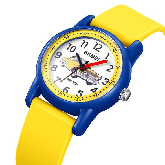 Skmei 2157YLBU Yellow-Blue | Зображення 1