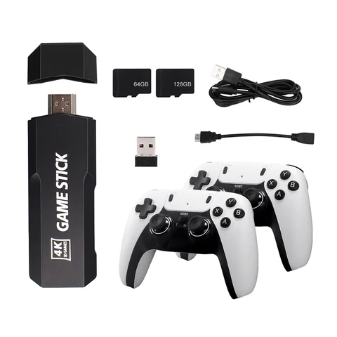 Бездротова ігрова консоль M8 Pro 4K HDMI HD 2,4 ГГц для PS1/FC/GB/GBA, аркадна Ретро ТВ ігрова консоль 20000+ | Зображення 2