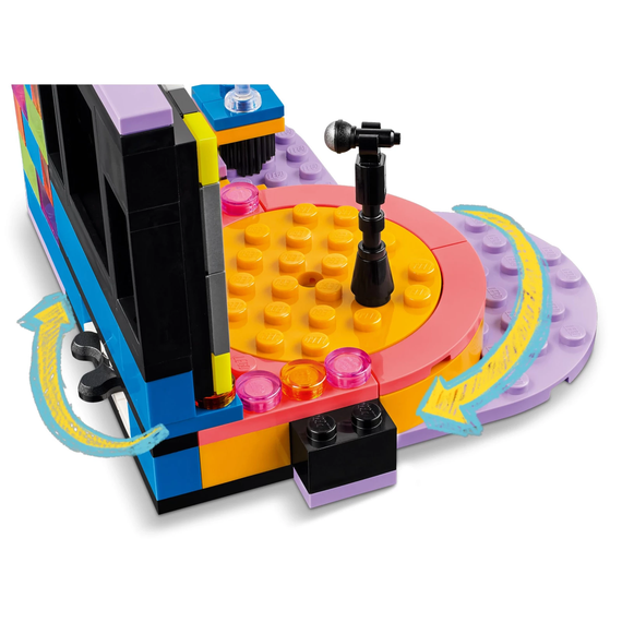 Конструктор LEGO Friends Караоке - вечірка Liann Nova 42610 ff | Зображення 5