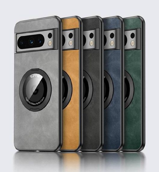 Нубуковий чохол MagSafe Google Pixel 8 синій | Зображення 2