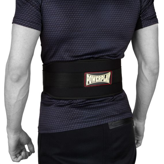 Пояс для важкої атлетики PowerPlay 5535 неопреновий Чорний XL | Зображення 4