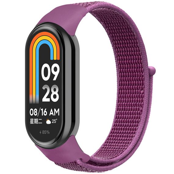 Ремешок Nylon New для Xiaomi Mi Band 8/9 Purple