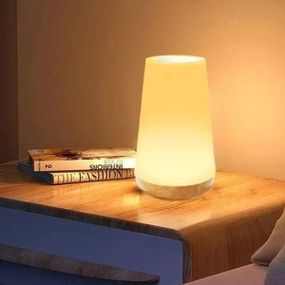 Ночник настільний акумуляторний Pat light AND HA-114 Білий