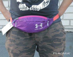 Поясная сумка Under Armour (фиолетовая) сумка на пояс