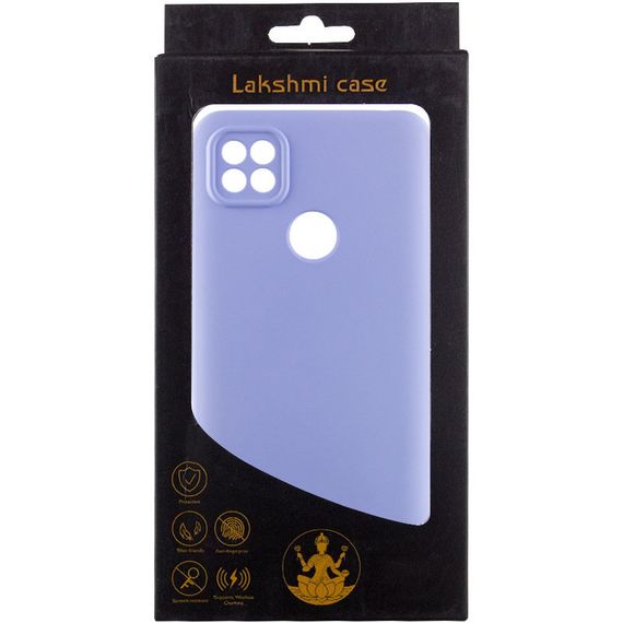 Чехол Silicone Cover Lakshmi Full Camera (AAA) для Xiaomi Redmi 10A Сиреневый / Dasheen | Зображення 4