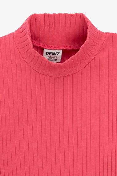 Водолазка однотонна для дівчинки Deniz 1312 98 см Малиновий shop (2000990933010) | Зображення 1