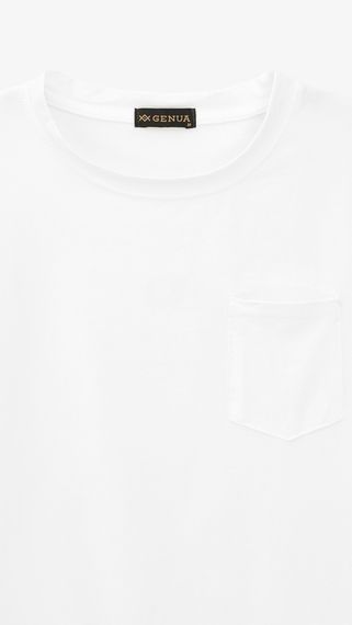 Футболка однотонна жіноча GENUA G01137-0017 5XL Білий shop (2000999438790) | Зображення 1