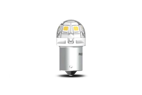 Комплект светодиодных ламп Philips 24805CU60X2 R5W/R10W LED Ultinon Pro6000 12V/24V BA15s WHITE | Зображення 2