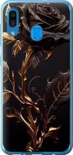 Чохол на Samsung Galaxy A20 2019 A205F Троянда 3 з пластику FCh_047408
