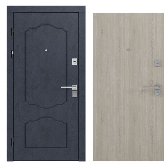 Вхідні двері Rodos LNZ 003 Акация темная