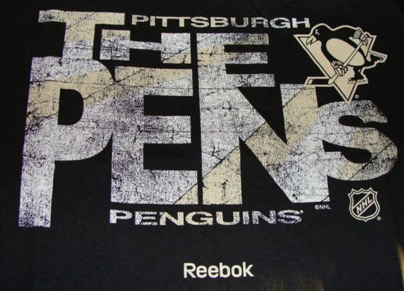 Футболка Reebok NHL Pittsburgh Penguins Str Logo | Зображення 1