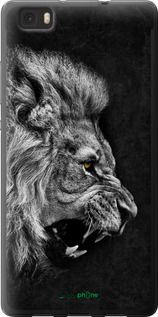 Чохол на Huawei Ascend P8 Lite Лев "1080u-126-2448"