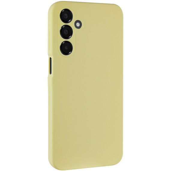 Чохол Silicone Cover Lakshmi Full Camera (AA) для Samsung Galaxy A16 4G/5G Жовтий / Mellow Yellow
