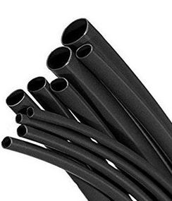 Термоусадочна трубка ТТН2х1 18/9 чорна 1 метр Ny95501878