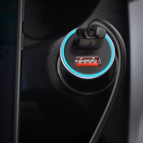 АЗП Baseus Golden Contactor Pro 40W 2USB + Type-C 5A (1m) (TZCCJD-A0G) Сірий | Зображення 5