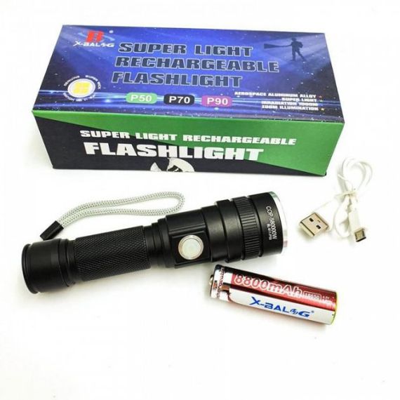 Тактичный фонарь Bailong BL 611-P50 | Ручной фонарик led | Тактический фонарь police | Фонарик bl | Фонарь XF-802 ручной тактический | Зображення 1