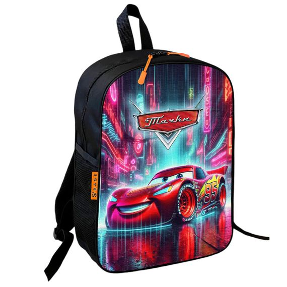 Рюкзак школьный детский Тачки Молния Маквин 36х27 см для мальчика (01159)