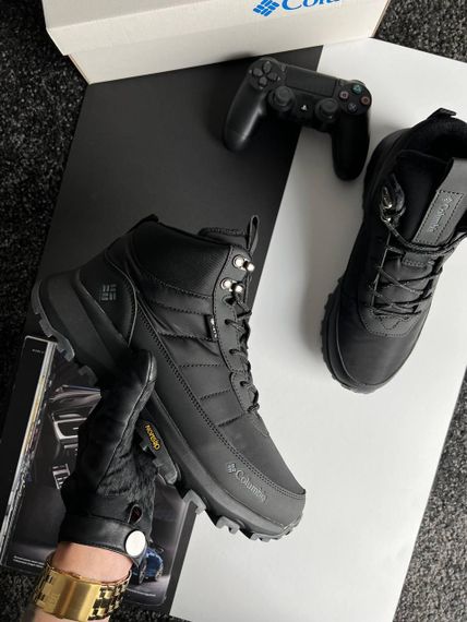 Зимові чоловічі кросівки Trailstorm Black Grey Fur , В'єтнам 46 29.5 см | Зображення 3