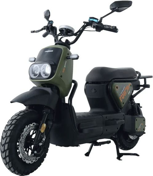 Электроскутер Crosser CR-4 PRO 1200W, LiFePO4 76.8V 30Ah, до 25 км/ч, дисковые тормоза, бескамерные шины | Зображення 4