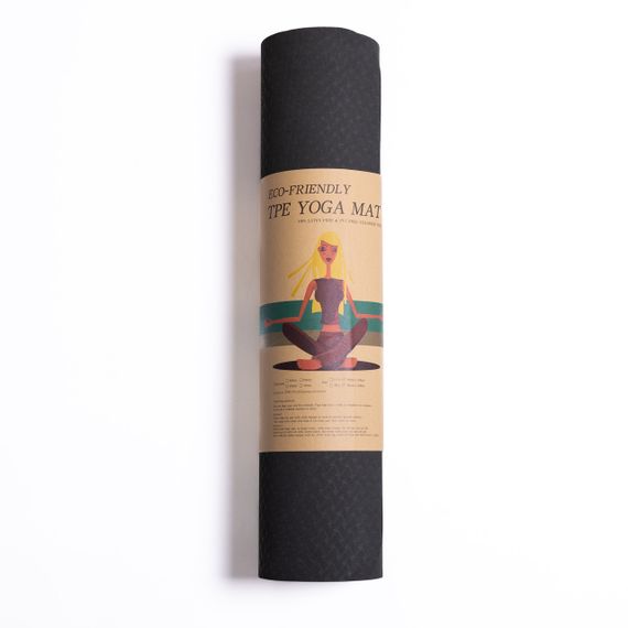 Килимок йоги нековзкий 173×58 см Зелений HP-42-10GR | Зображення 3