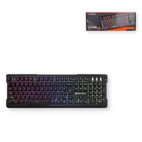 Клавіатура Fantech Soldier K612 підсвічування мембранне USB кабель 1,6 м чорний (ЦУ-00033225_853)