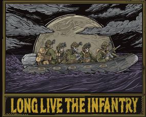Баннер "Long Love The Infantry" 600х900 мм