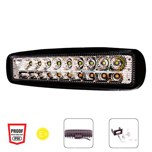 Фара робочого світла WLP-20RT2 SPOT 10Led*2W 10Led*1W /10-30V/20W+10W/6000K/ з поворотом | Зображення 3