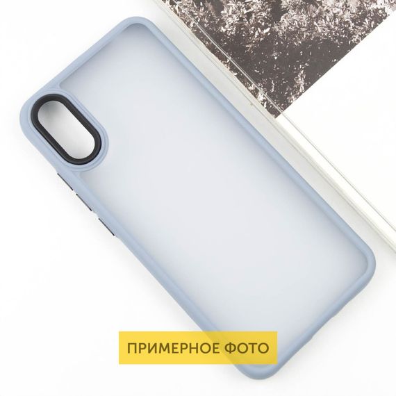 Чехол TPU+PC Lyon Frosted для Oppo A60 4G Sierra Blue | Зображення 1