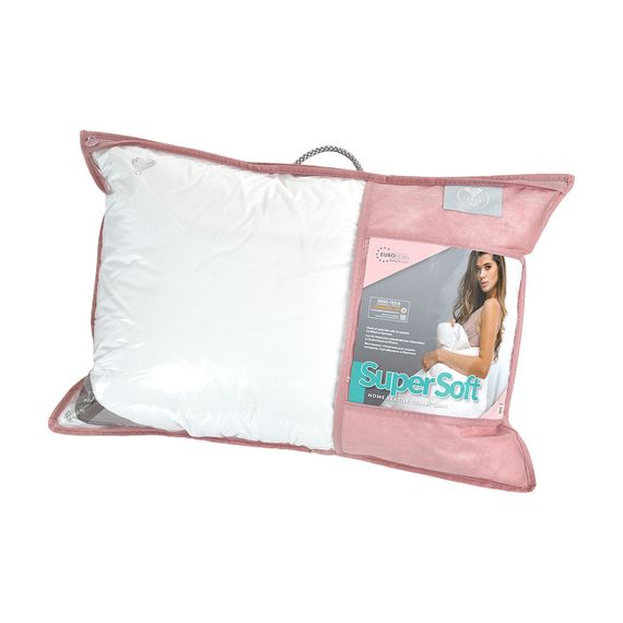 Подушка Super Soft Premium IDEIA 50х70 см два чехла с молнией аналог лебяжьего пуха (8-11637) | Зображення 9