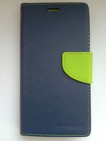 Чохол-книжка Goospery для Meizu M6 синій/салатний