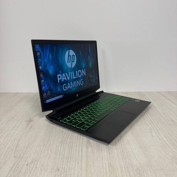 Ігровий ноутбук Б-клас HP Pavilion Gaming 15-ec2023ua / 15.6" (1920x1080) IPS / AMD Ryzen 5 5600H (6 (12) ядер по 3.3 - 4.2 GHz) / 8 GB DDR4 / 512 GB SSD / nVidia GeForce RTX 3050 Ti, 4 GB GDDR6, 128-bit / WebCam б/в | Зображення 4