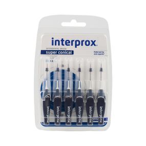 Щітка міжзубна INTERPROX 4G SUPER CONICAL 2.0 мм, 6 шт. (DENTAID)
