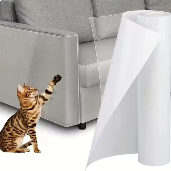 Антикоготь защитная наклейка от когтей для диванов и кресел 30×45 см | Зображення 3