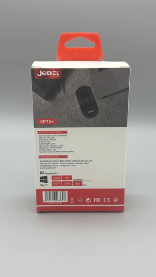 Комп'ютерна мишка Jedel CP72 Дротова | Зображення 2