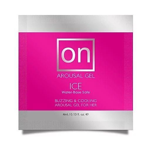 Пробник збудливого гелю Sensuva - ON for Her Arousal Gel Ice (4 мл) Sex Aura