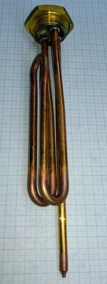 Тен для бойлера 2000w, Ariston Electrolux Ferroli Round Novatek Atlantic Deluxe Inner Isea Thermowatt, Італія. | Зображення 1