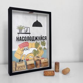 Копилка для винных пробок Relax