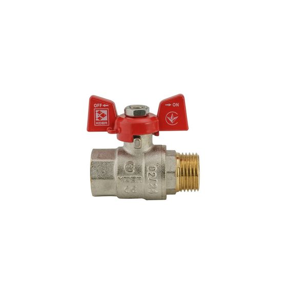 Кран кульовий Koer 1/2" ГШМ (KR.218) (KR0034) | Зображення 2