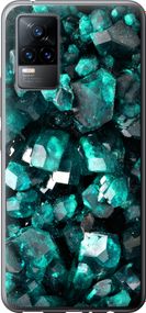 Чехол на Vivo V21E Кристаллы 2 "3674u-2375-17620"
