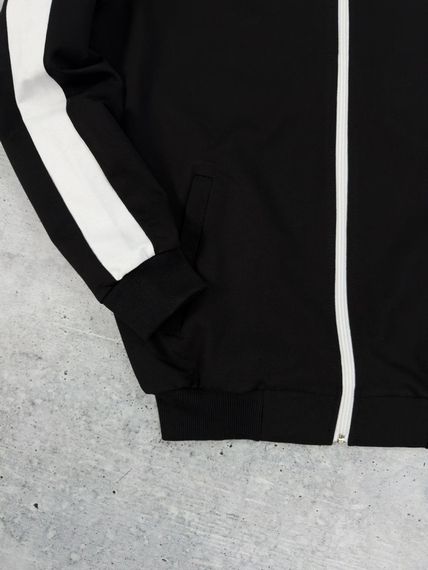 Кофта Puma чорна лампас | Зображення 1