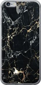 Чехол на iPhone 6 Plus Черный мрамор "3846u-48-17620"