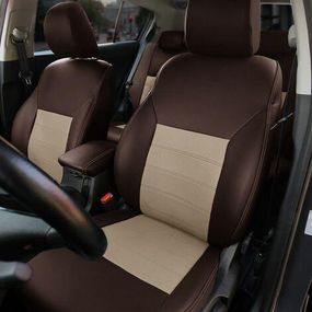 Чехлы на сиденья из экокожи Mazda 5 CW 2010-2018 EMC-Elegant