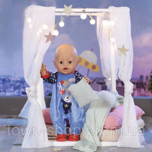 Одежда для куклы BABY born - Праздничный комбинезон (синий) | Зображення 3