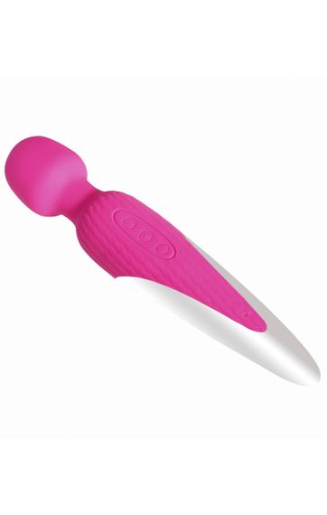 Вібромасажер Hot Wand 7 режимів вібрації колір рожевий sexstyle | Зображення 2