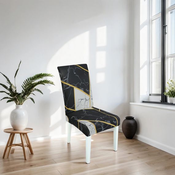 Чохол на стілець універсальний трикотажний 017 Love You | Зображення 2